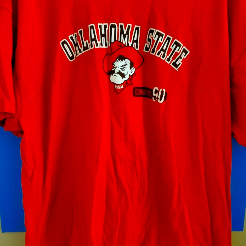 Orange Oklahoma St. Cowboys shirt. Show your team pride. Go Cowboys!